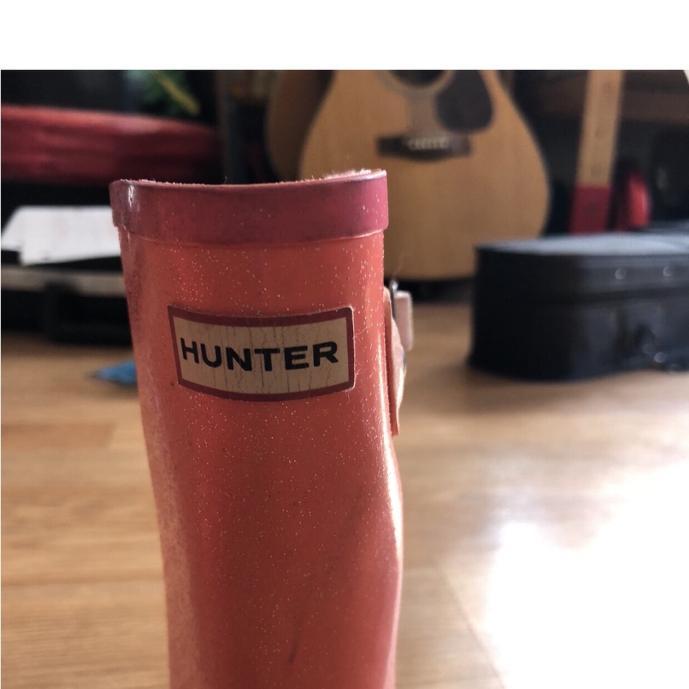 Hunter Pink Rain Boots - Picture 5 of 7